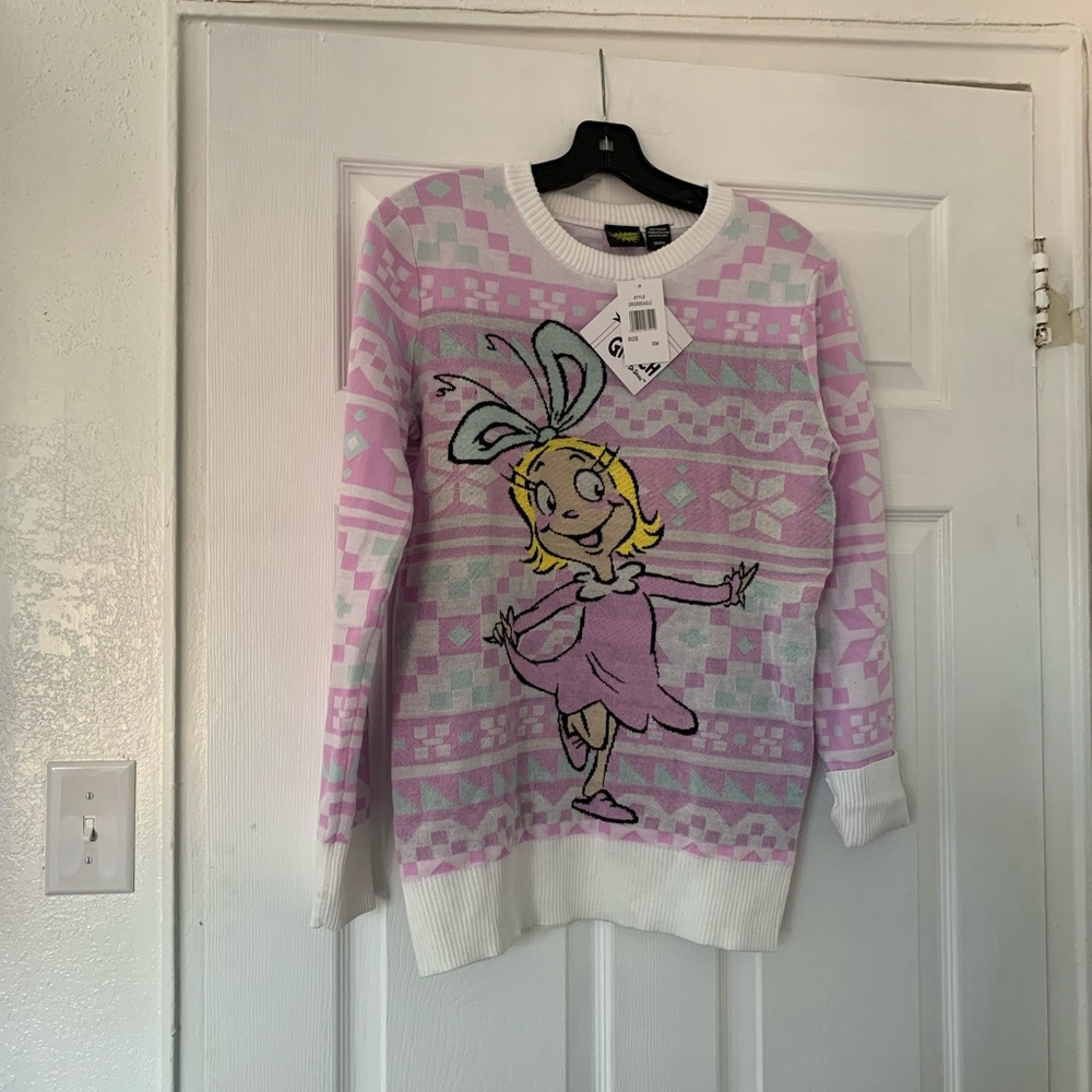 NWT The Grinch Cindy Lou Sweater Size Small